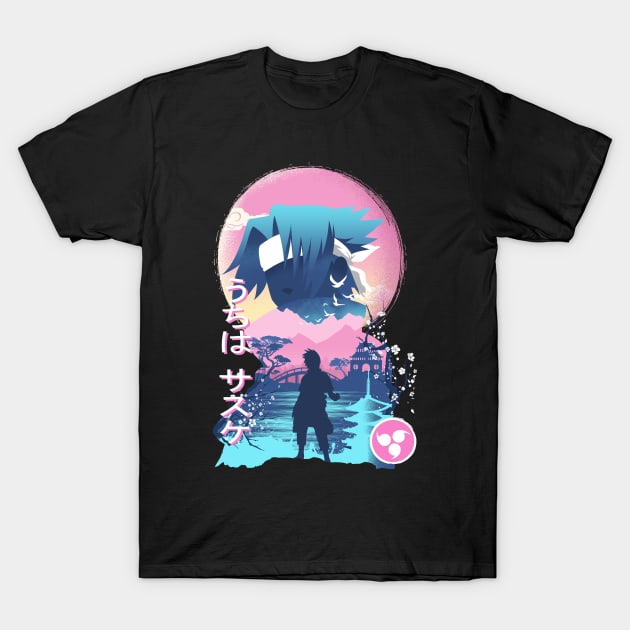 Ukiyo Illustration T-Shirt by Hirolabs